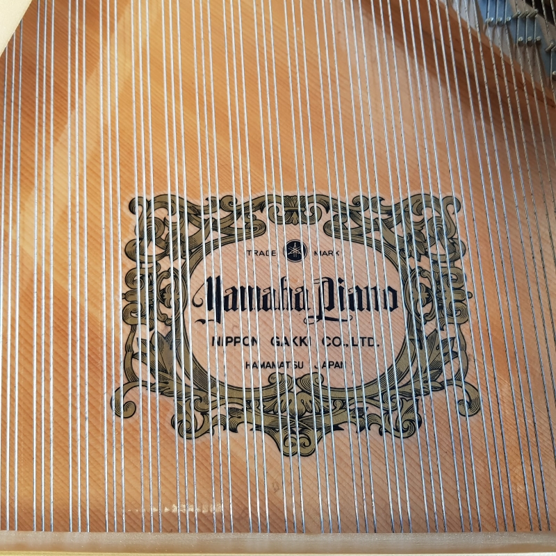 Yamaha C3 Grand piano detail photo 2 - Roberts Pianos