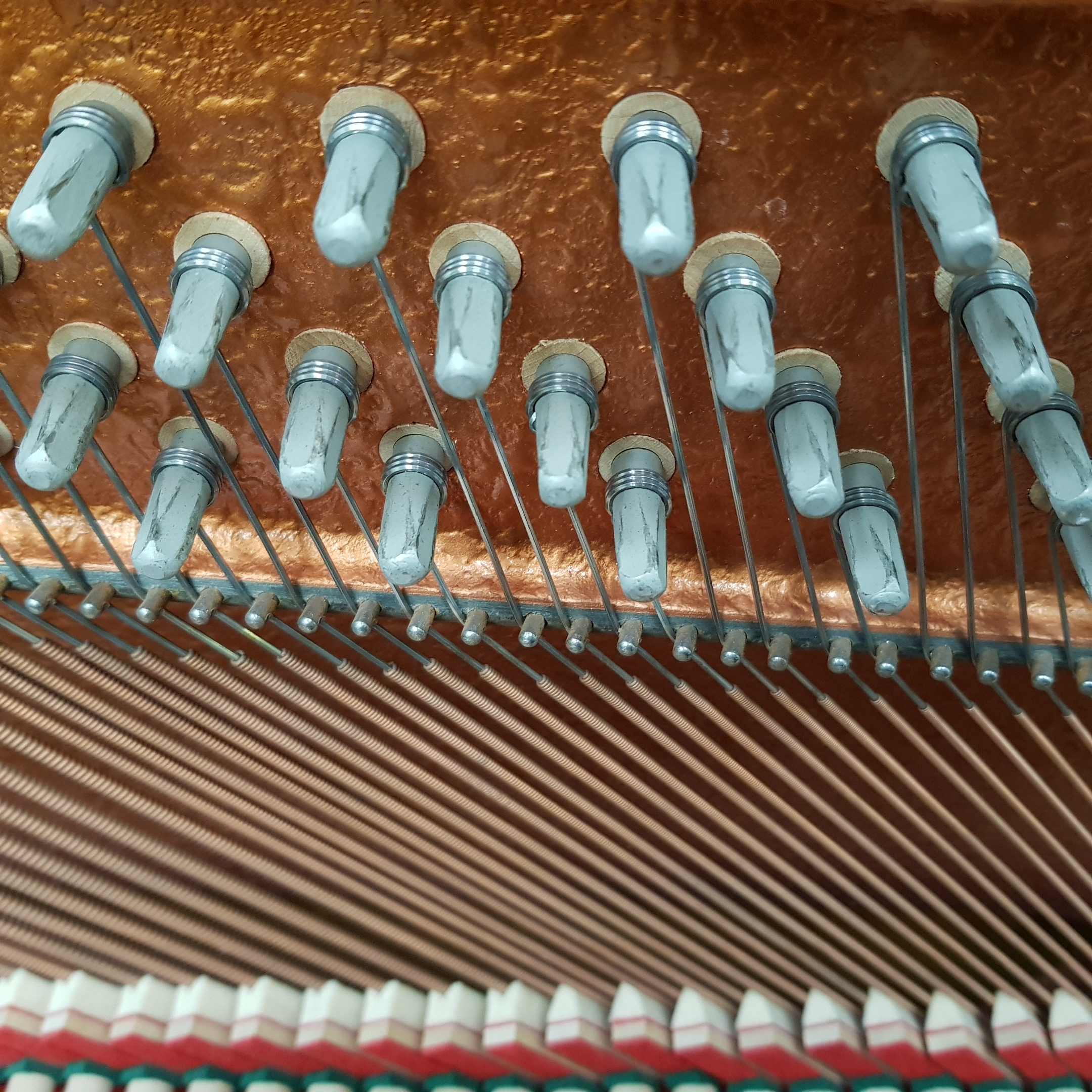 Schiedmayer  Upright piano detail photo 7 - Roberts Pianos
