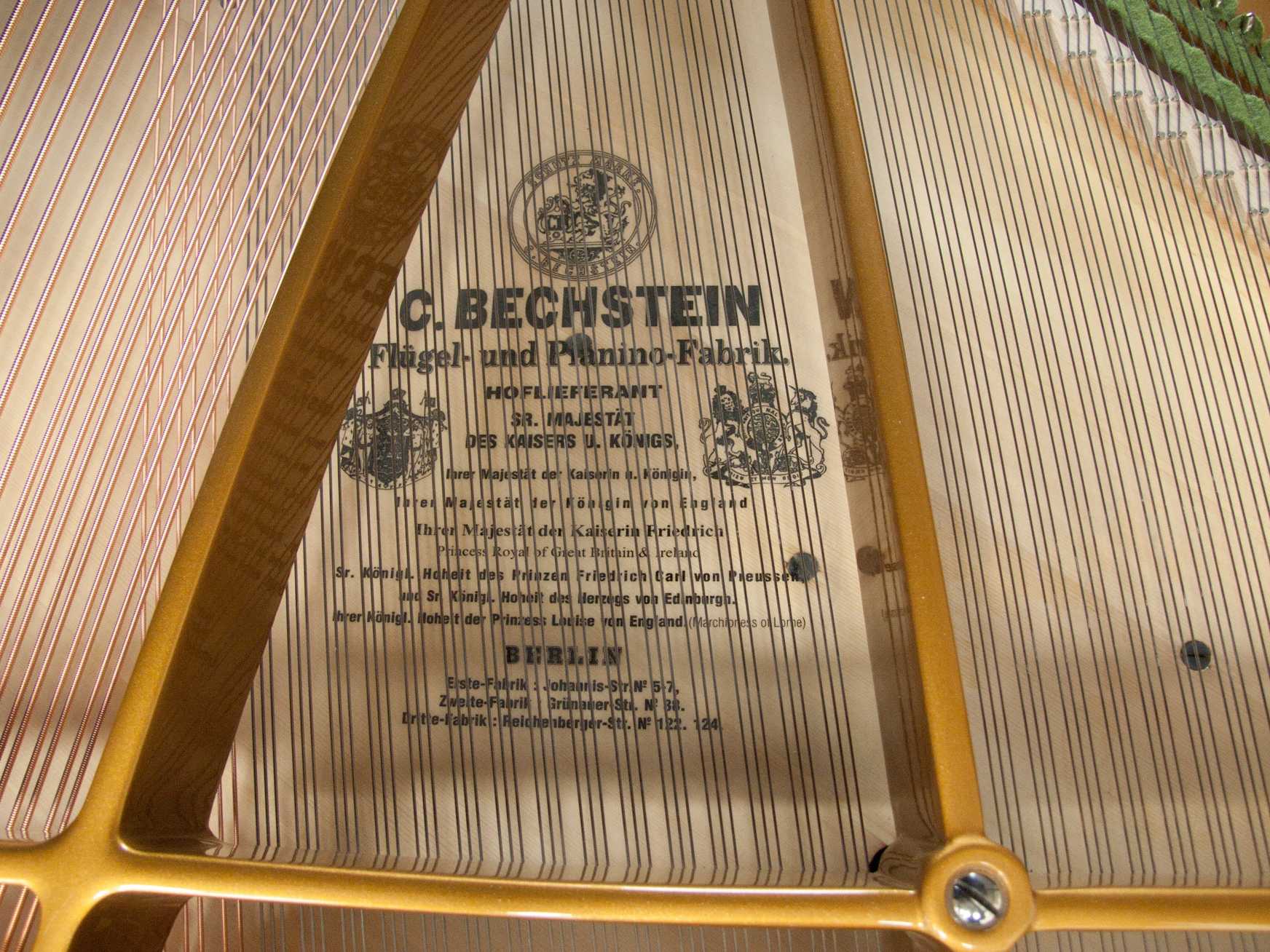 Bechstein C Grand piano detail photo 8 - Roberts Pianos