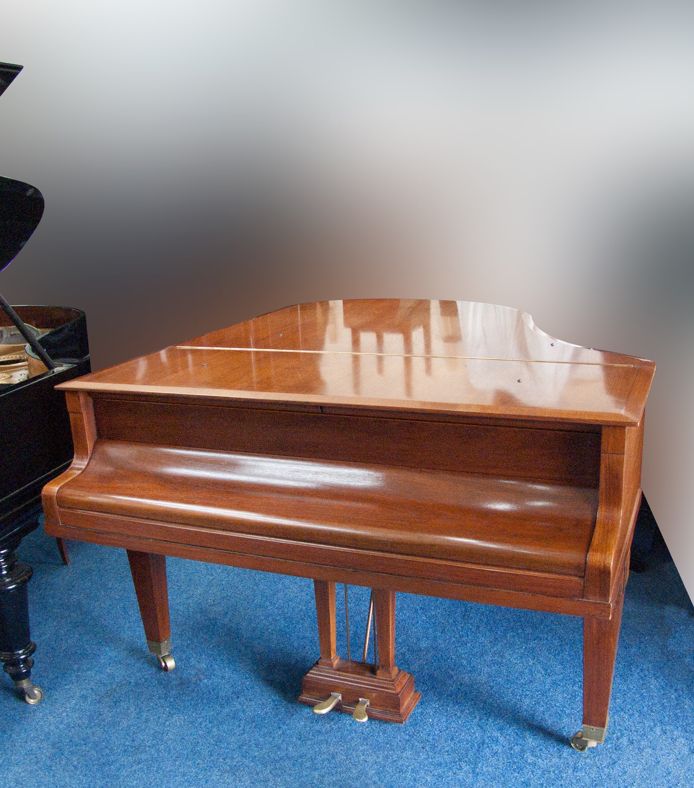 Bluthner V Grand piano detail photo 3 - Roberts Pianos
