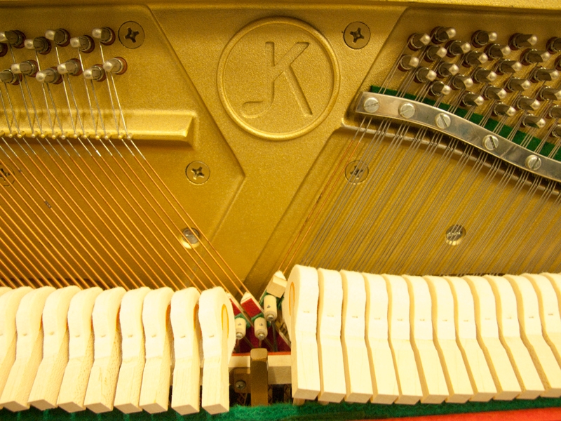 Kemble Compact Upright piano detail photo 6 - Roberts Pianos
