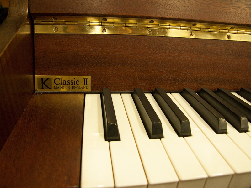 Kemble Compact Upright piano detail photo 4 - Roberts Pianos