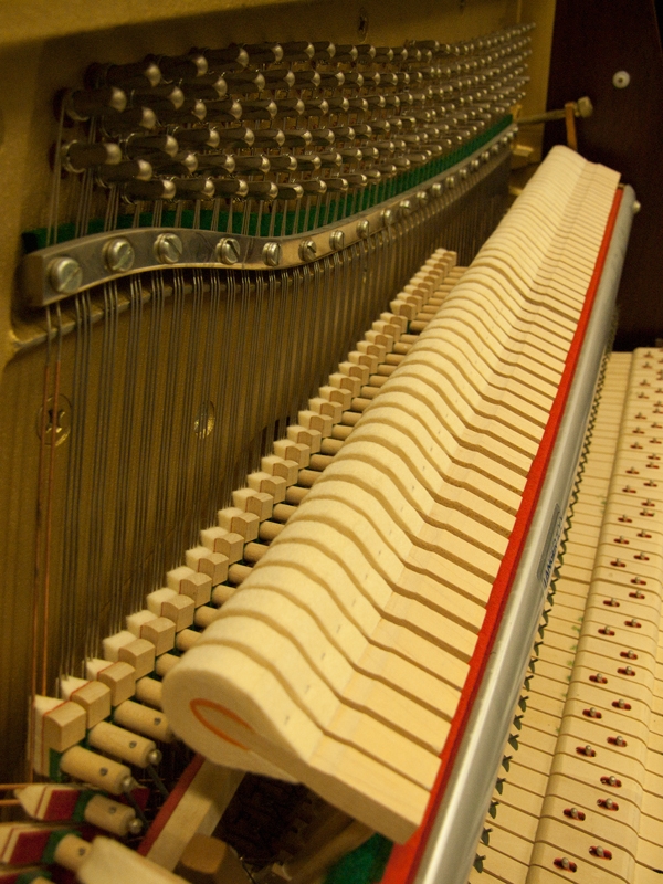 Kemble Compact Upright piano detail photo 8 - Roberts Pianos