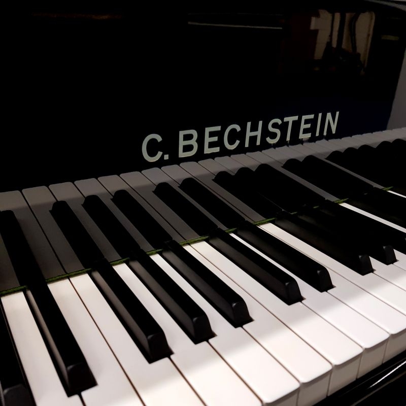 Bechstein S baby Grand piano detail photo 3 - Roberts Pianos