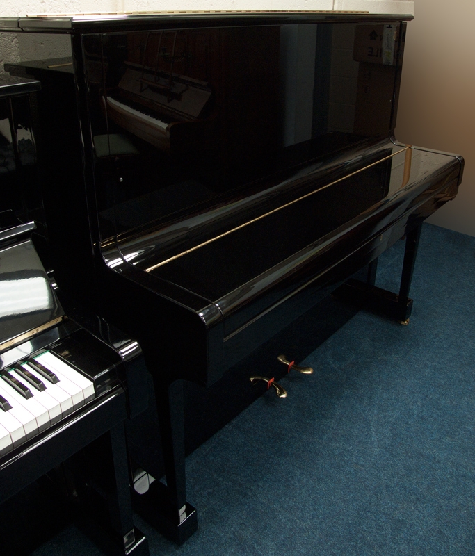 Steinway K Upright piano detail photo 2 - Roberts Pianos