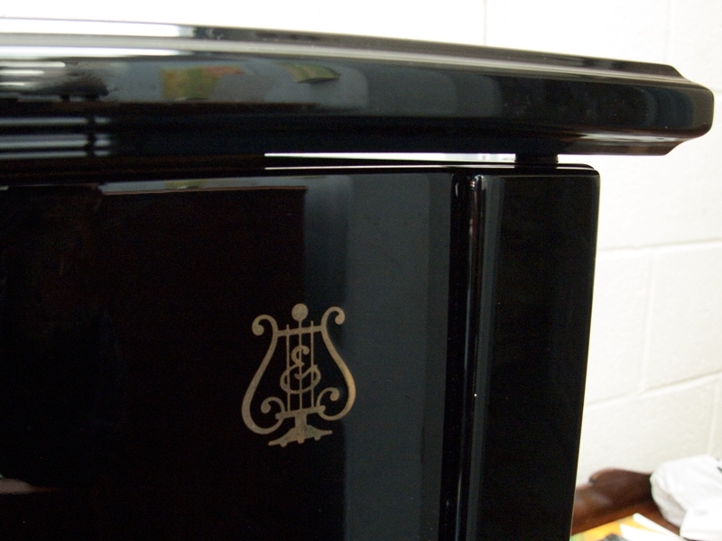 Steinway K Upright piano detail photo 3 - Roberts Pianos