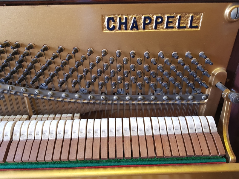 Chappell  Upright piano detail photo 5 - Roberts Pianos