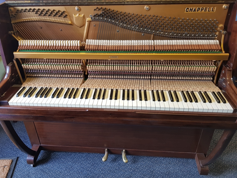 Chappell  Upright piano detail photo 4 - Roberts Pianos