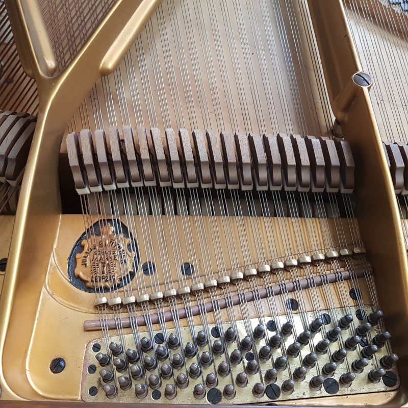 Bluthner IV Grand piano detail photo 7 - Roberts Pianos