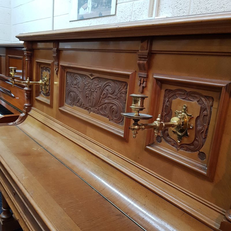 Seiler  Upright piano detail photo 7 - Roberts Pianos