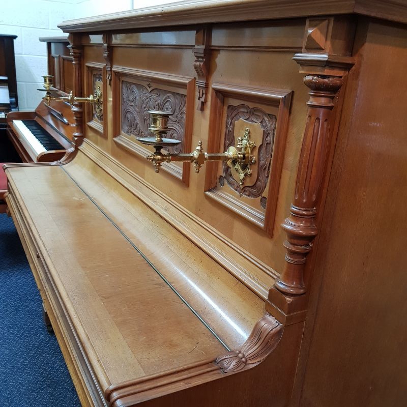 Seiler  Upright piano detail photo 8 - Roberts Pianos