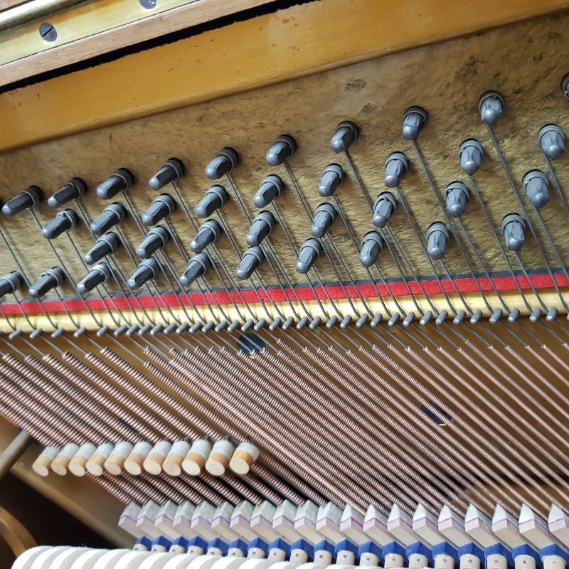 Seiler  Upright piano detail photo 2 - Roberts Pianos