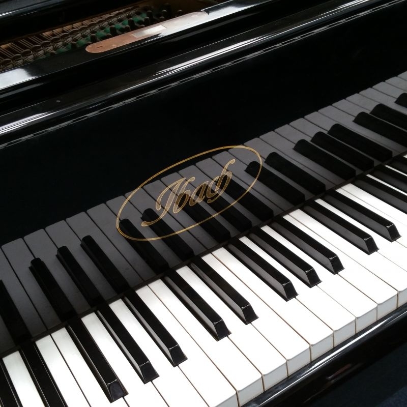 Ibach II Grand piano detail photo 9 - Roberts Pianos