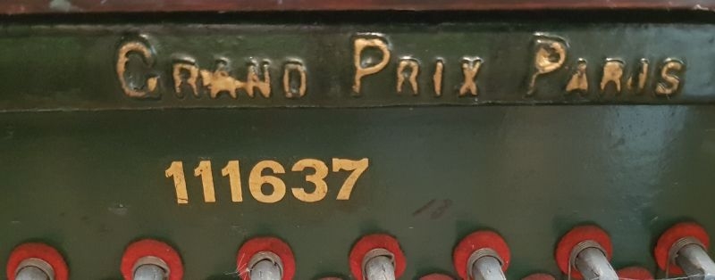 Broadwood Green Frame Upright piano detail photo 7 - Roberts Pianos