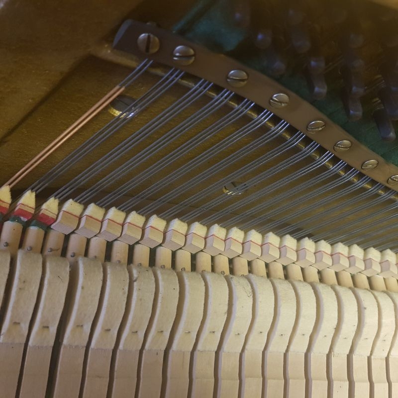 Kemble Compact Upright piano detail photo 4 - Roberts Pianos