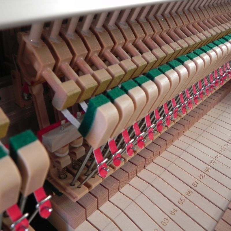 Kawai K-15E Upright piano detail photo 9 - Roberts Pianos