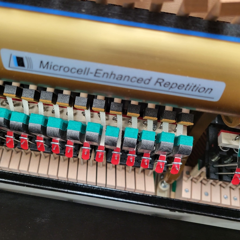 Kawai K-500 Upright piano detail photo 8 - Roberts Pianos