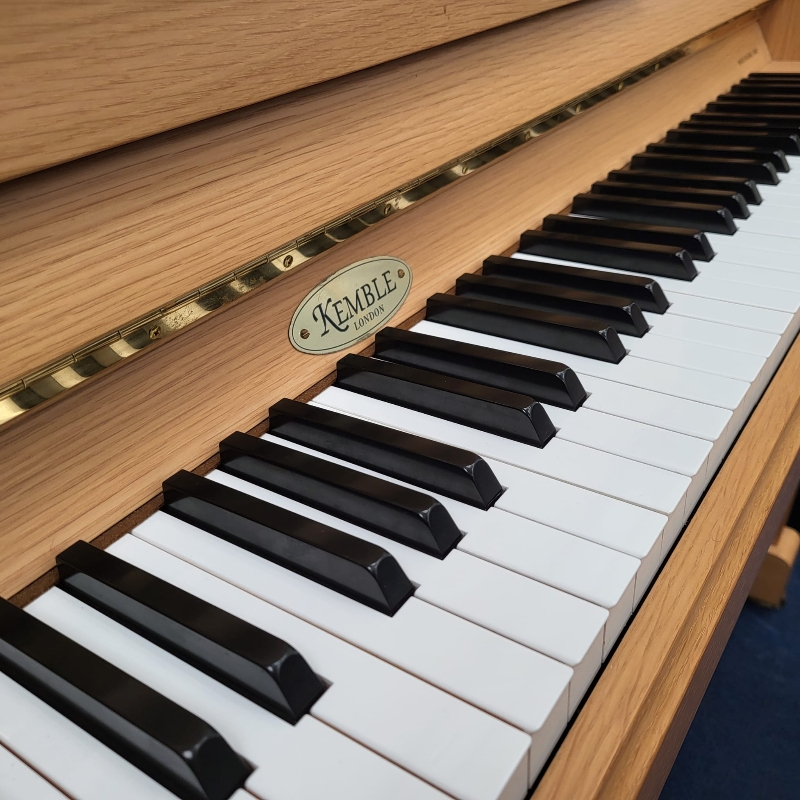Kemble Concerto Upright piano detail photo 4 - Roberts Pianos