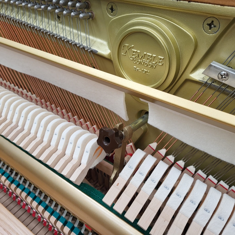 Kemble Concerto Upright piano detail photo 6 - Roberts Pianos