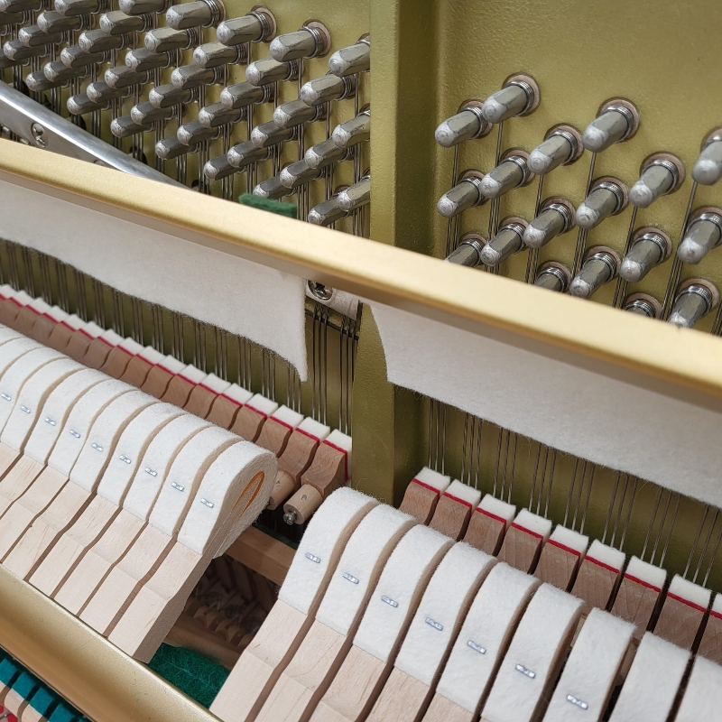 Kemble Concerto Upright piano detail photo 7 - Roberts Pianos