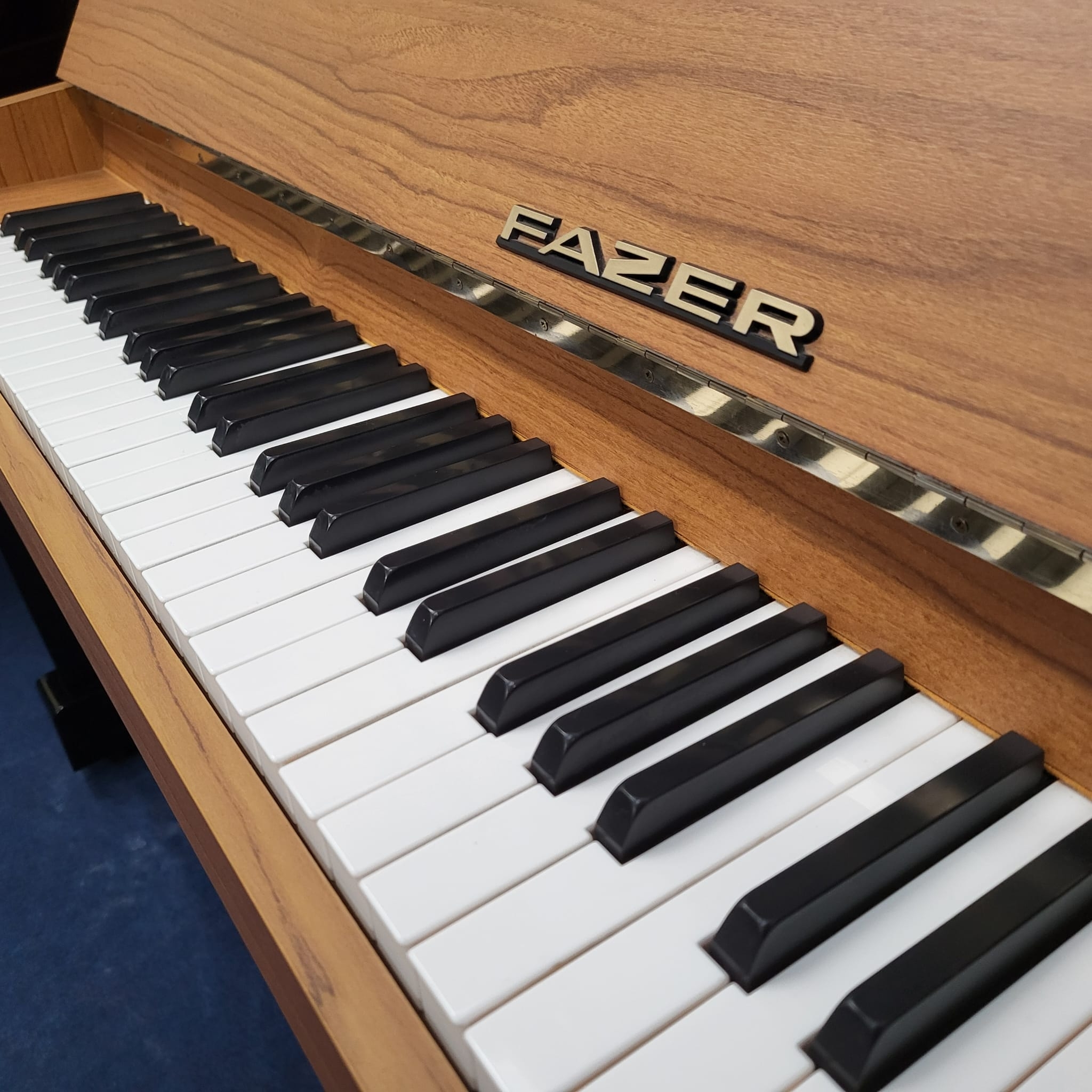 Fazer  Upright piano detail photo 3 - Roberts Pianos