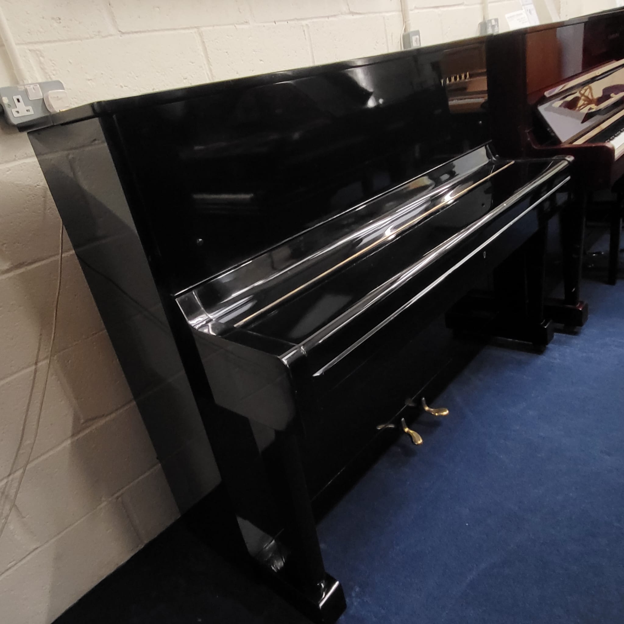 Yamaha U1D Upright piano detail photo 2 - Roberts Pianos