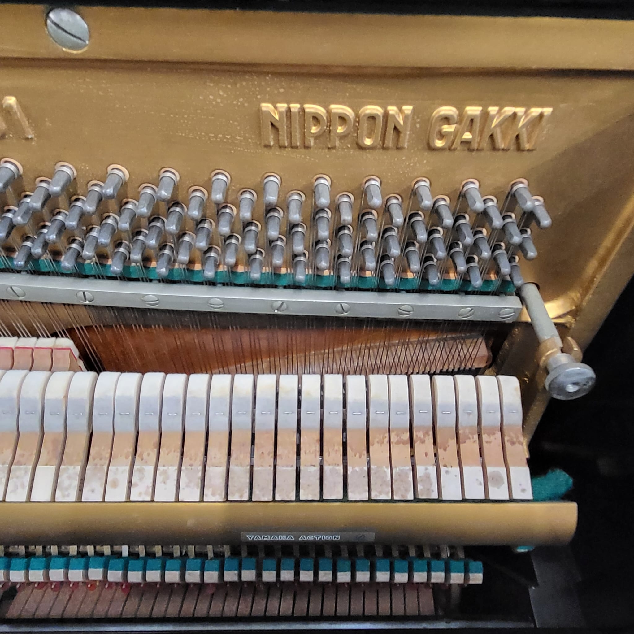 Yamaha U1D Upright piano detail photo 7 - Roberts Pianos
