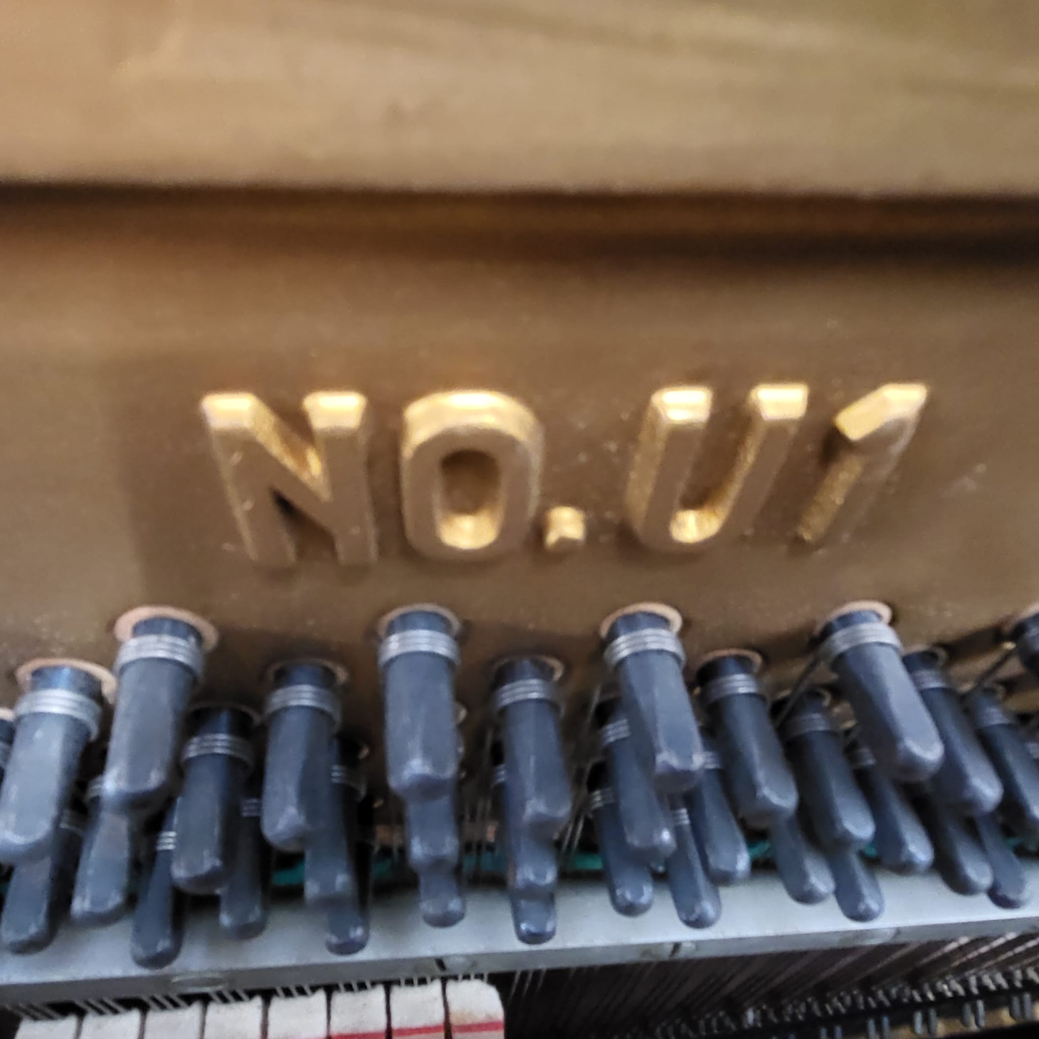 Yamaha U1D Upright piano detail photo 6 - Roberts Pianos