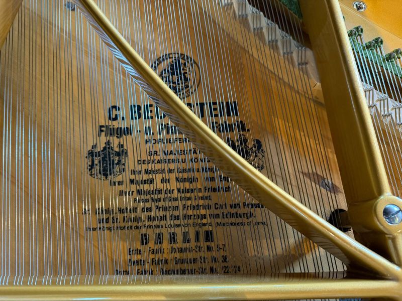 Bechstein III Grand piano detail photo 6 - Roberts Pianos