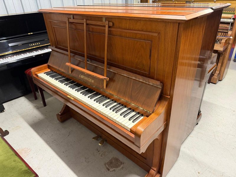 Bechstein 10 Upright piano detail photo 3 - Roberts Pianos