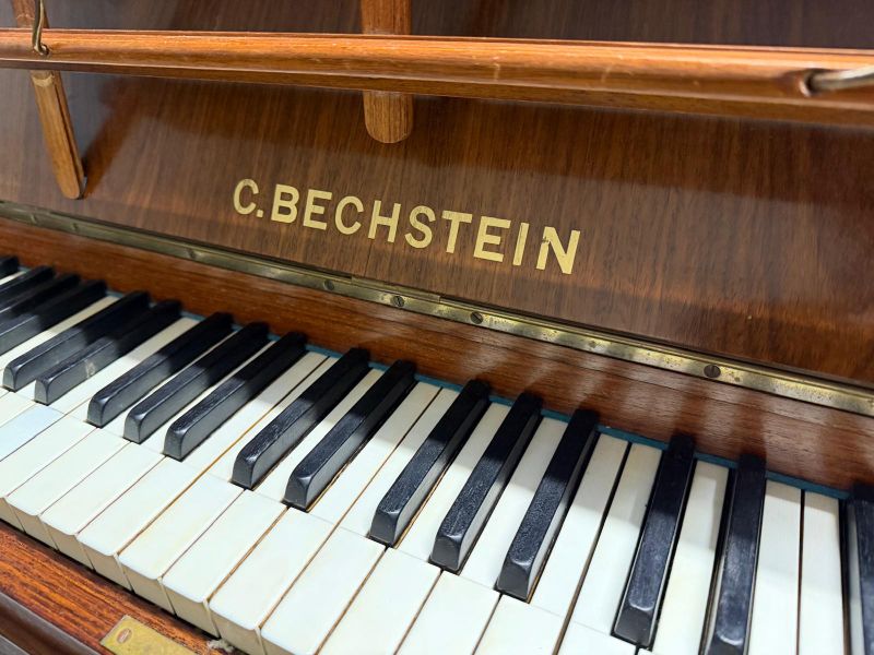 Bechstein 10 Upright piano detail photo 2 - Roberts Pianos