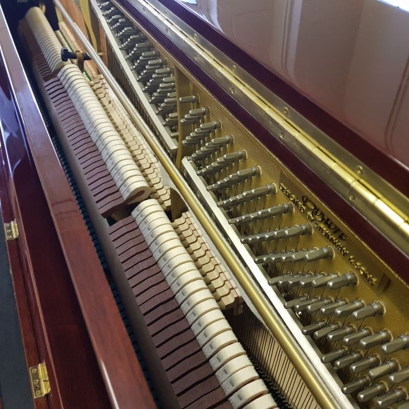 Boston UP-126E Upright piano detail photo 4 - Roberts Pianos