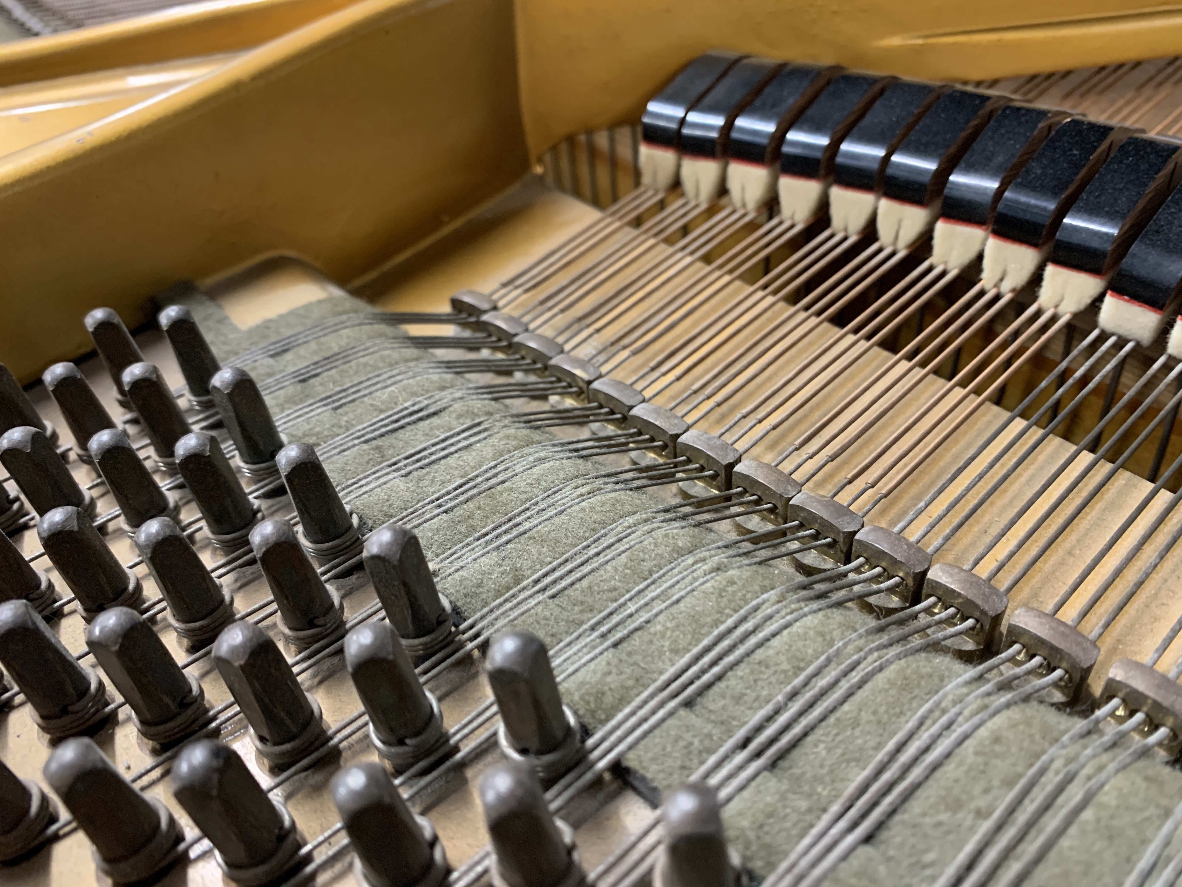 Gors & Kallmann 135 Grand piano detail photo 6 - Roberts Pianos