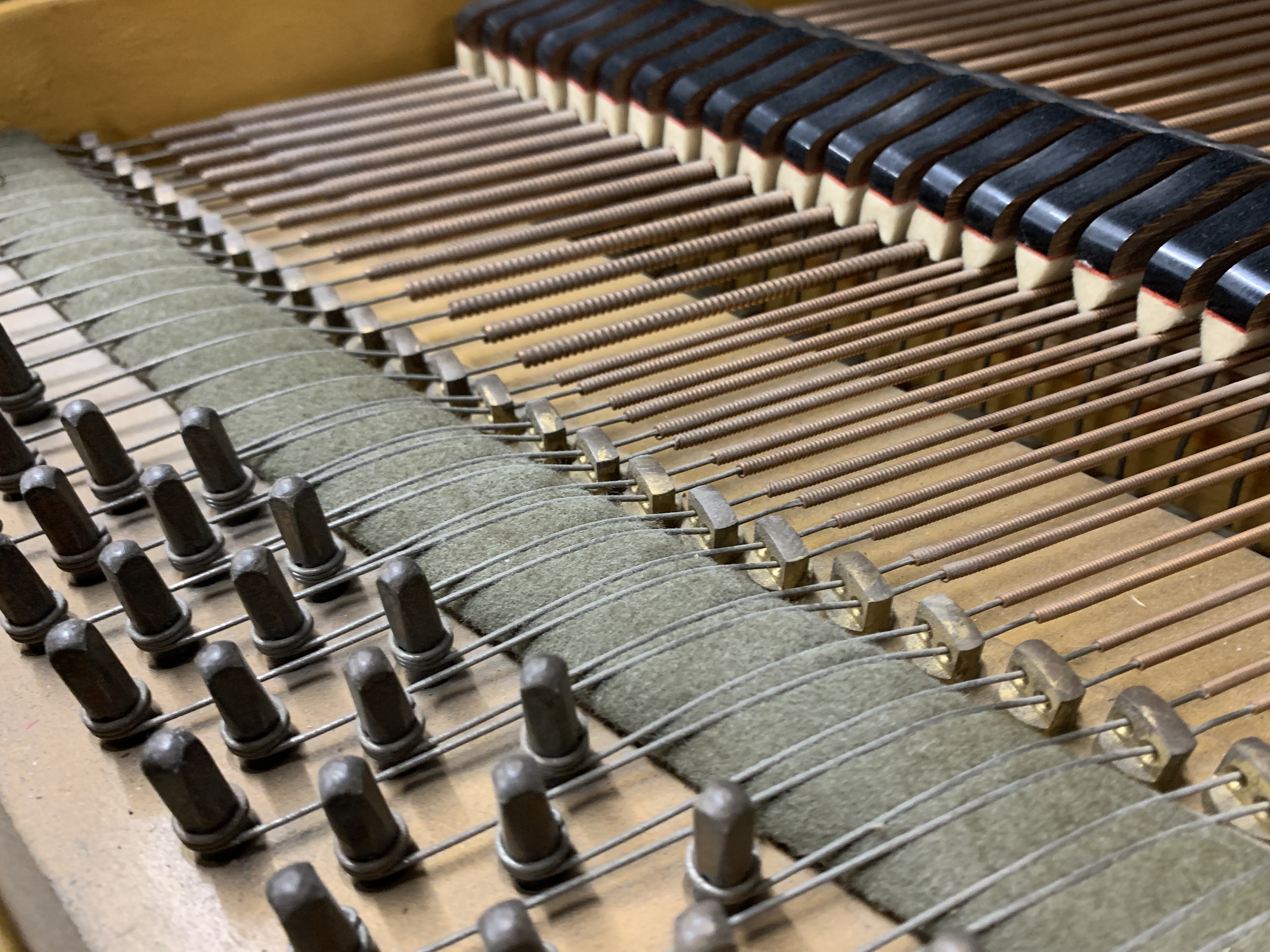 Gors & Kallmann 135 Grand piano detail photo 7 - Roberts Pianos