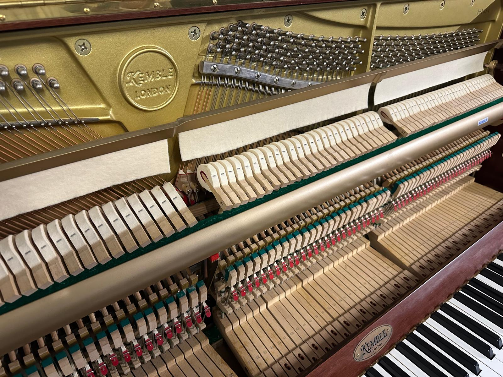 Kemble 120 Upright piano detail photo 2 - Roberts Pianos