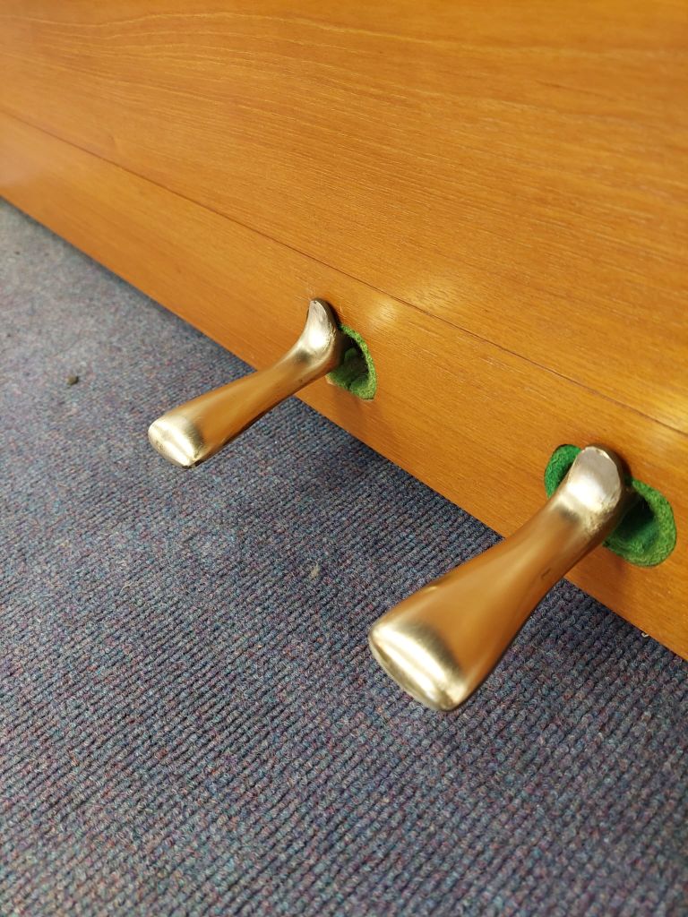 Kemble Compact Upright piano detail photo 7 - Roberts Pianos