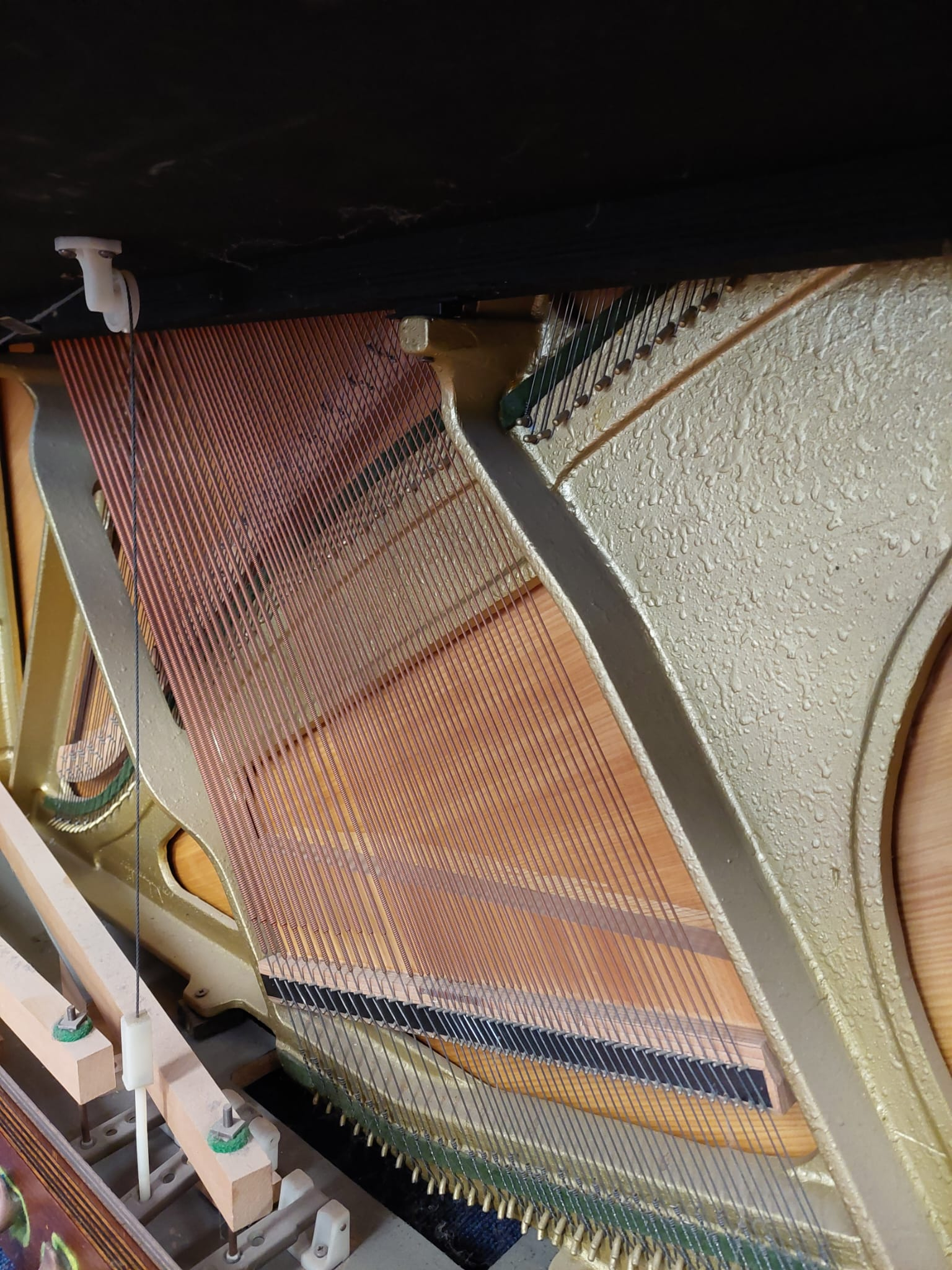 Kemble Compact Upright piano detail photo 7 - Roberts Pianos