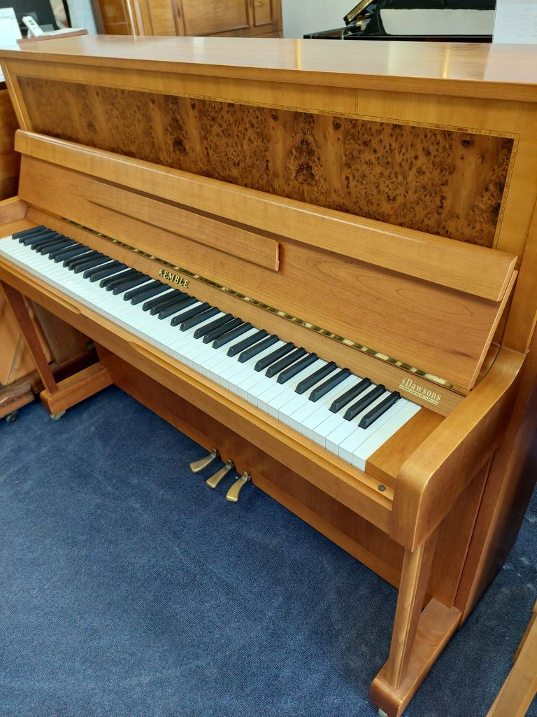 Kemble Prestige Upright piano detail photo 2 - Roberts Pianos