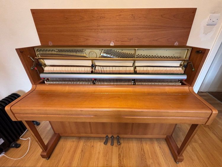 Kemble Prestige Upright piano detail photo 4 - Roberts Pianos