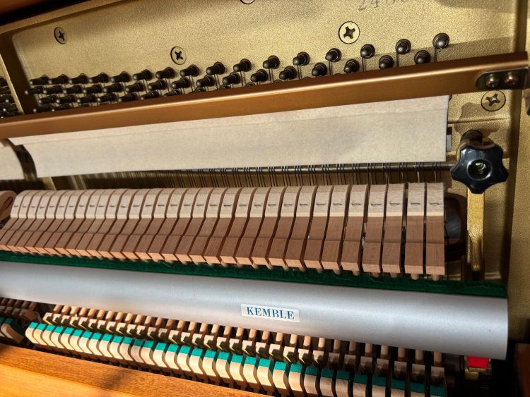 Kemble Prestige Upright piano detail photo 7 - Roberts Pianos