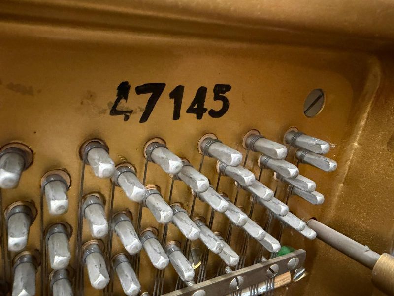 Knight K6 Upright piano detail photo 3 - Roberts Pianos