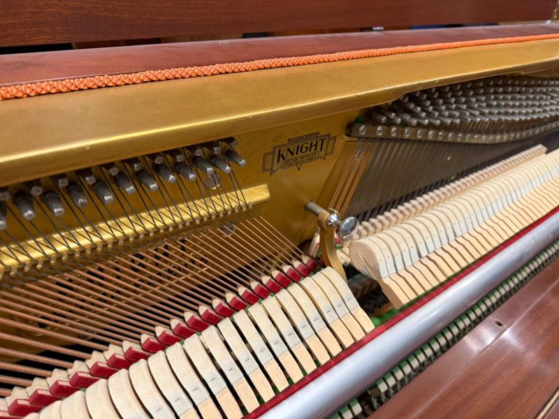 Knight K6 Upright piano detail photo 5 - Roberts Pianos