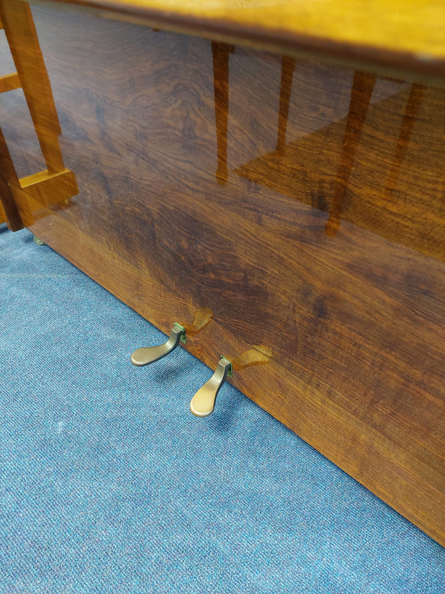 Knight K10 Upright piano detail photo 6 - Roberts Pianos