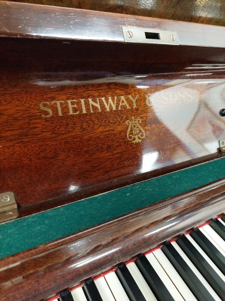 Steinway Vertegrand Upright piano detail photo 9 - Roberts Pianos