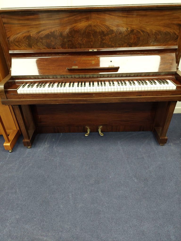 Steinway Vertegrand Upright piano detail photo 10 - Roberts Pianos