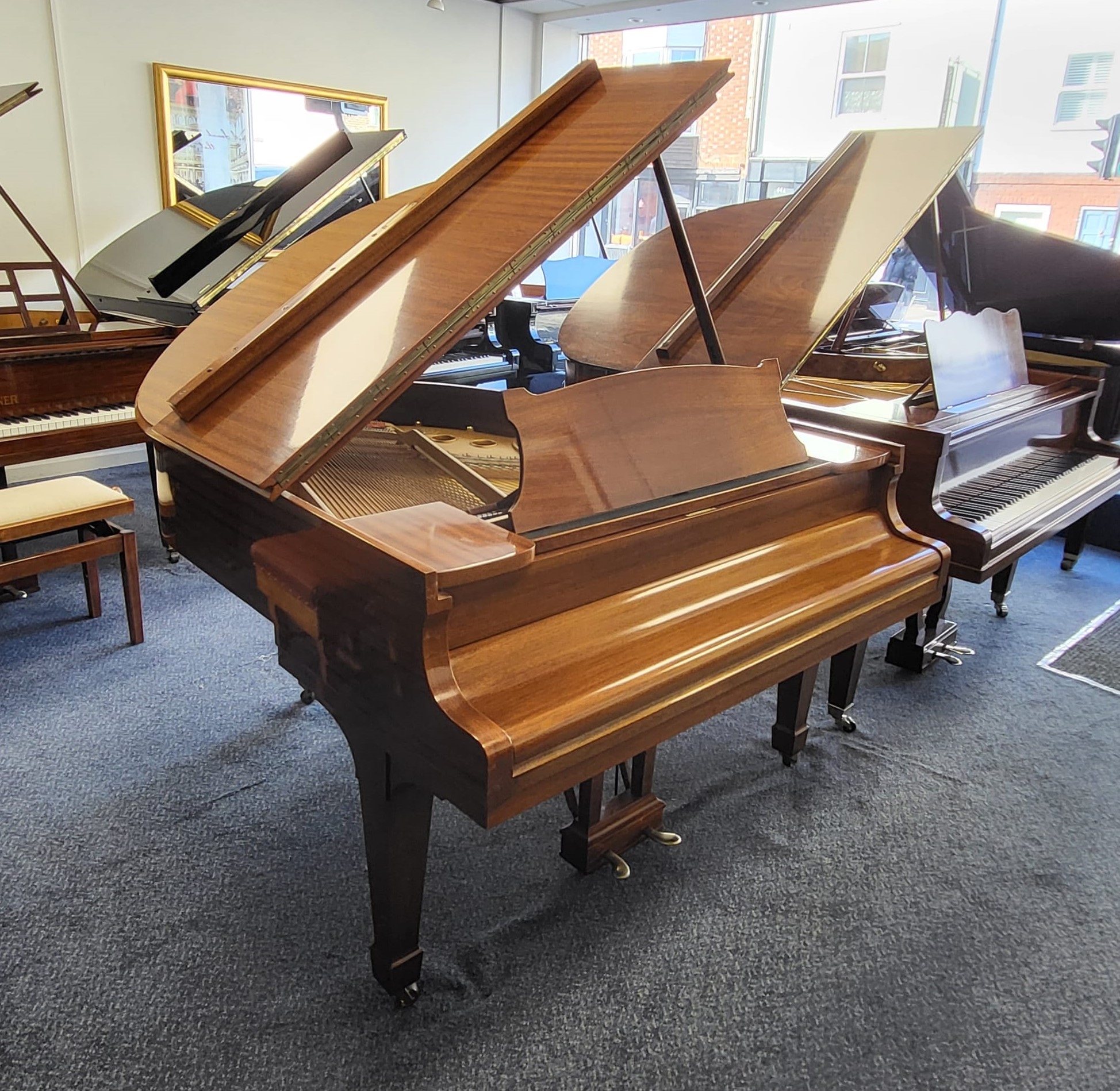 Steinway S Grand piano detail photo 2 - Roberts Pianos