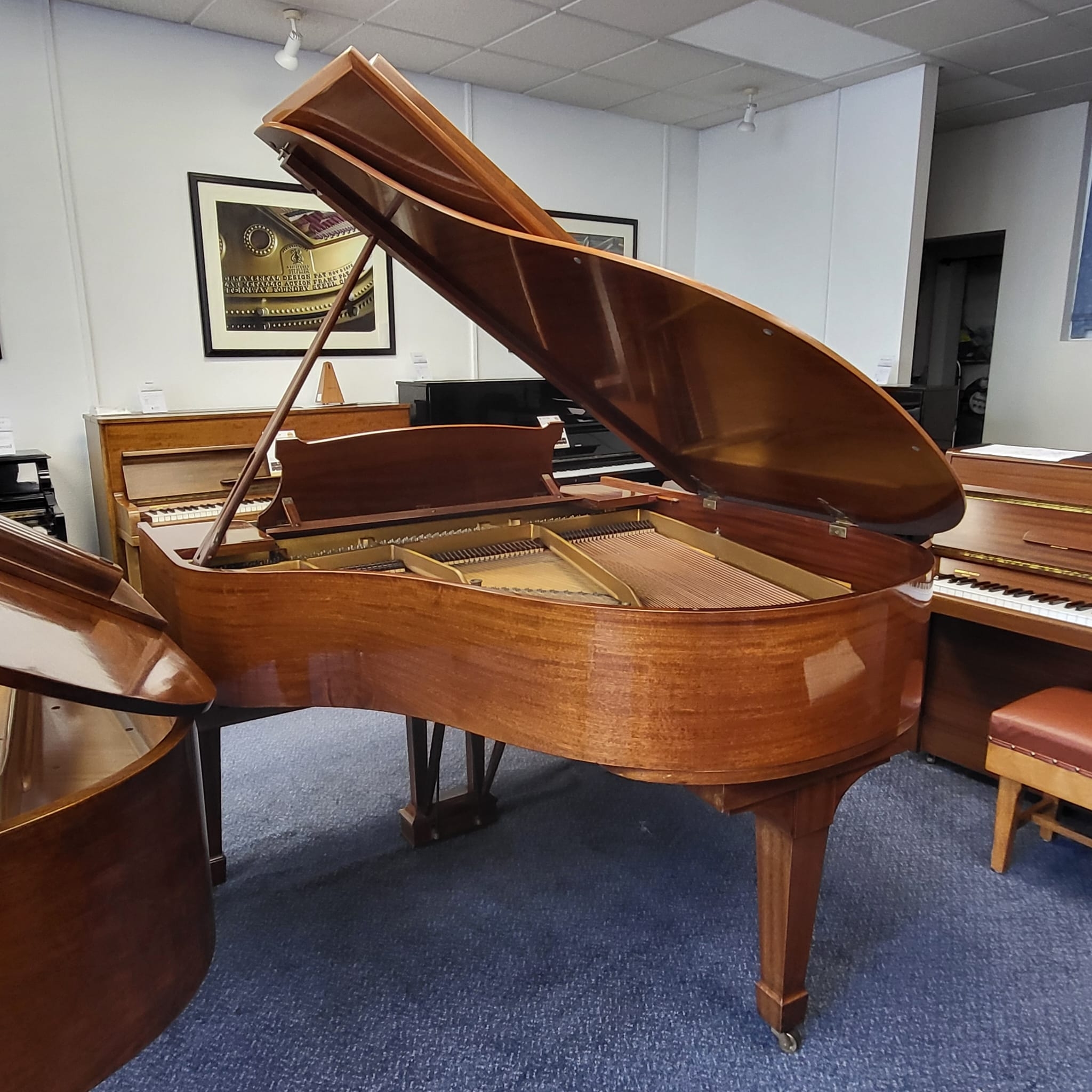 Steinway S Grand piano detail photo 3 - Roberts Pianos