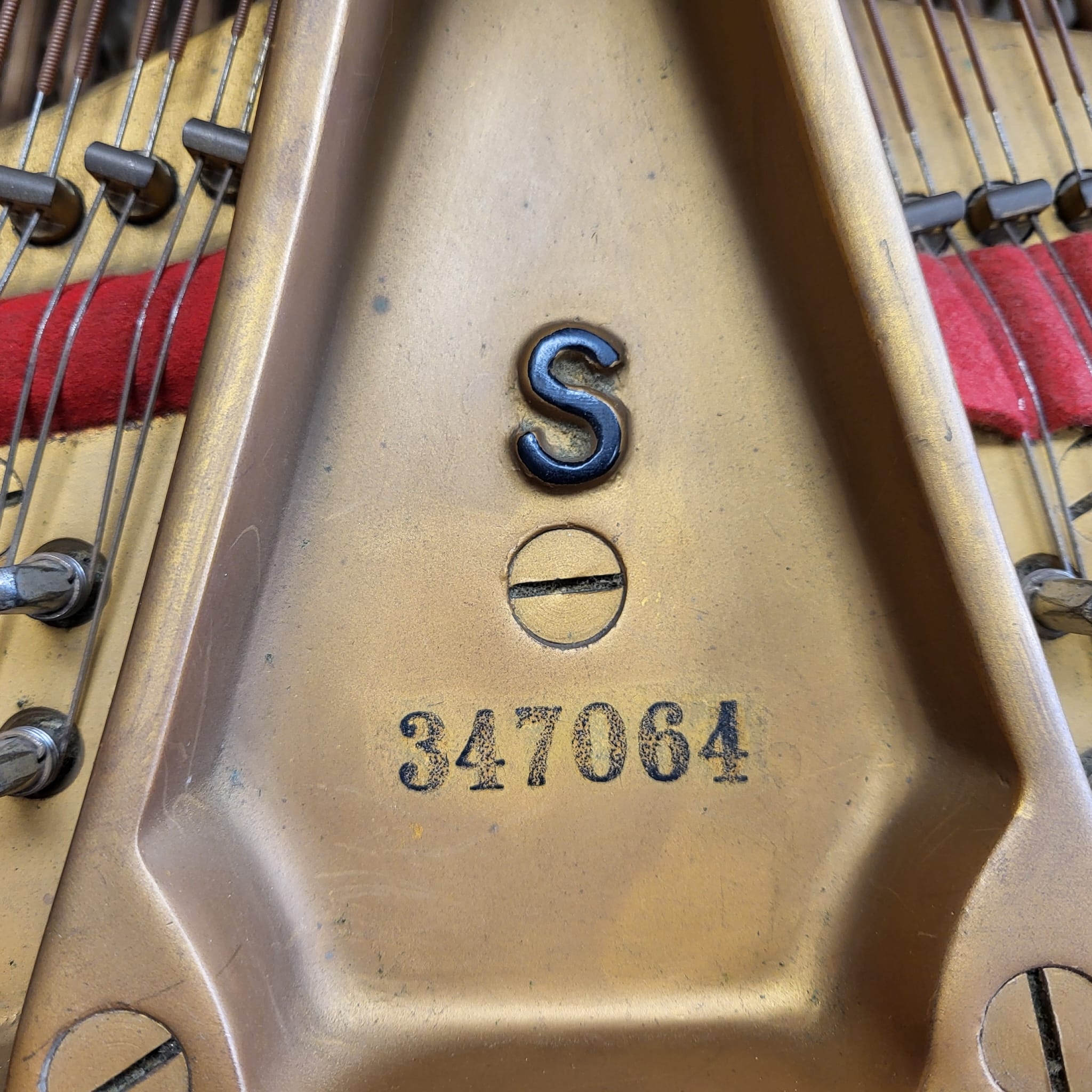 Steinway S Grand piano detail photo 11 - Roberts Pianos