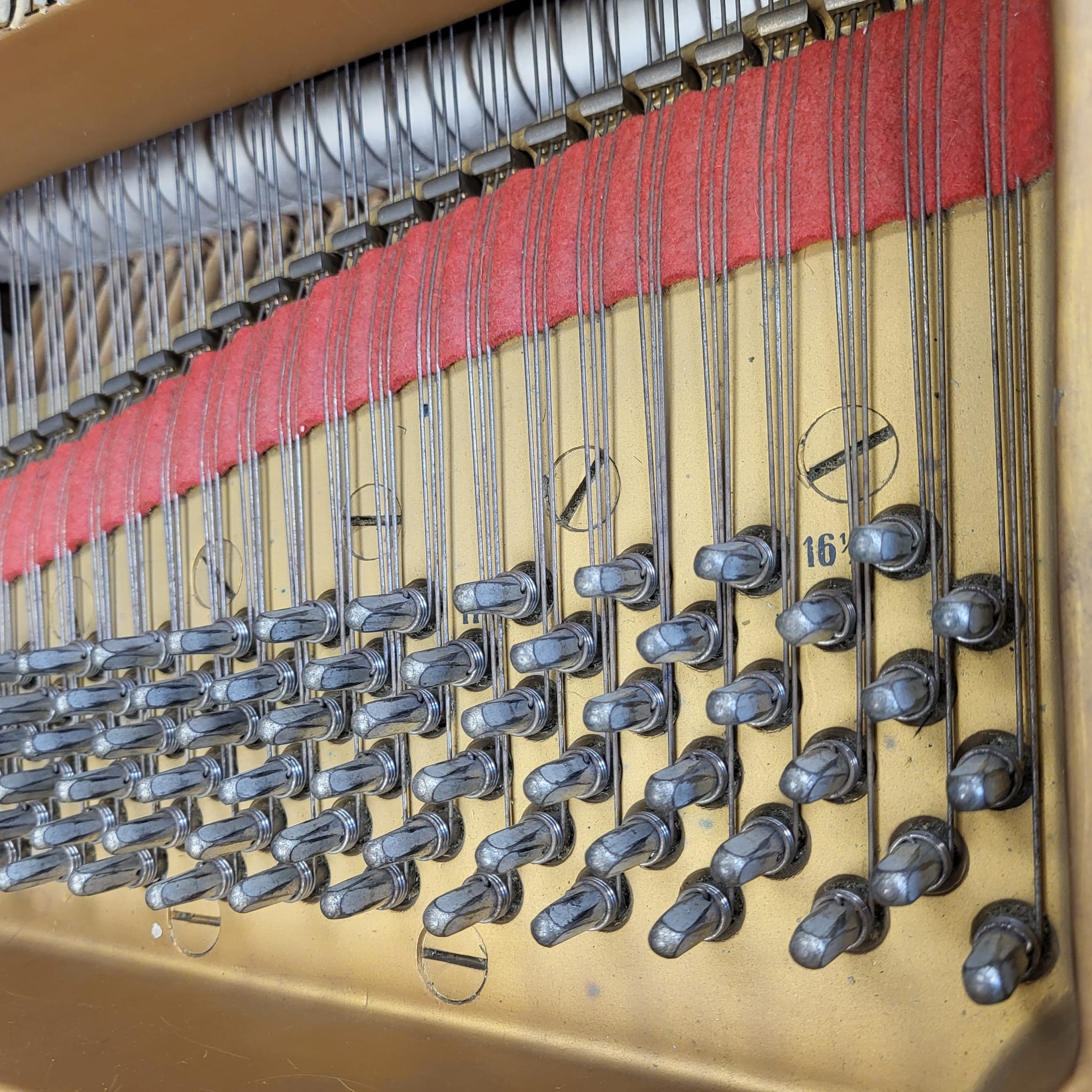 Steinway S Grand piano detail photo 8 - Roberts Pianos