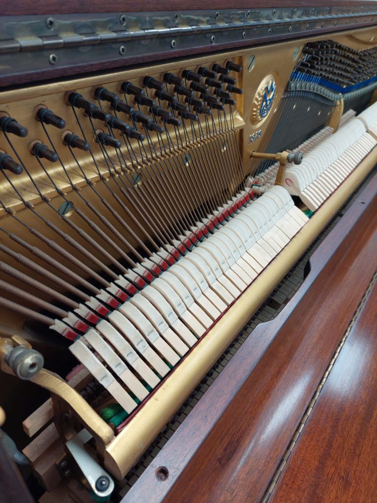 Welmar  Upright piano detail photo 7 - Roberts Pianos